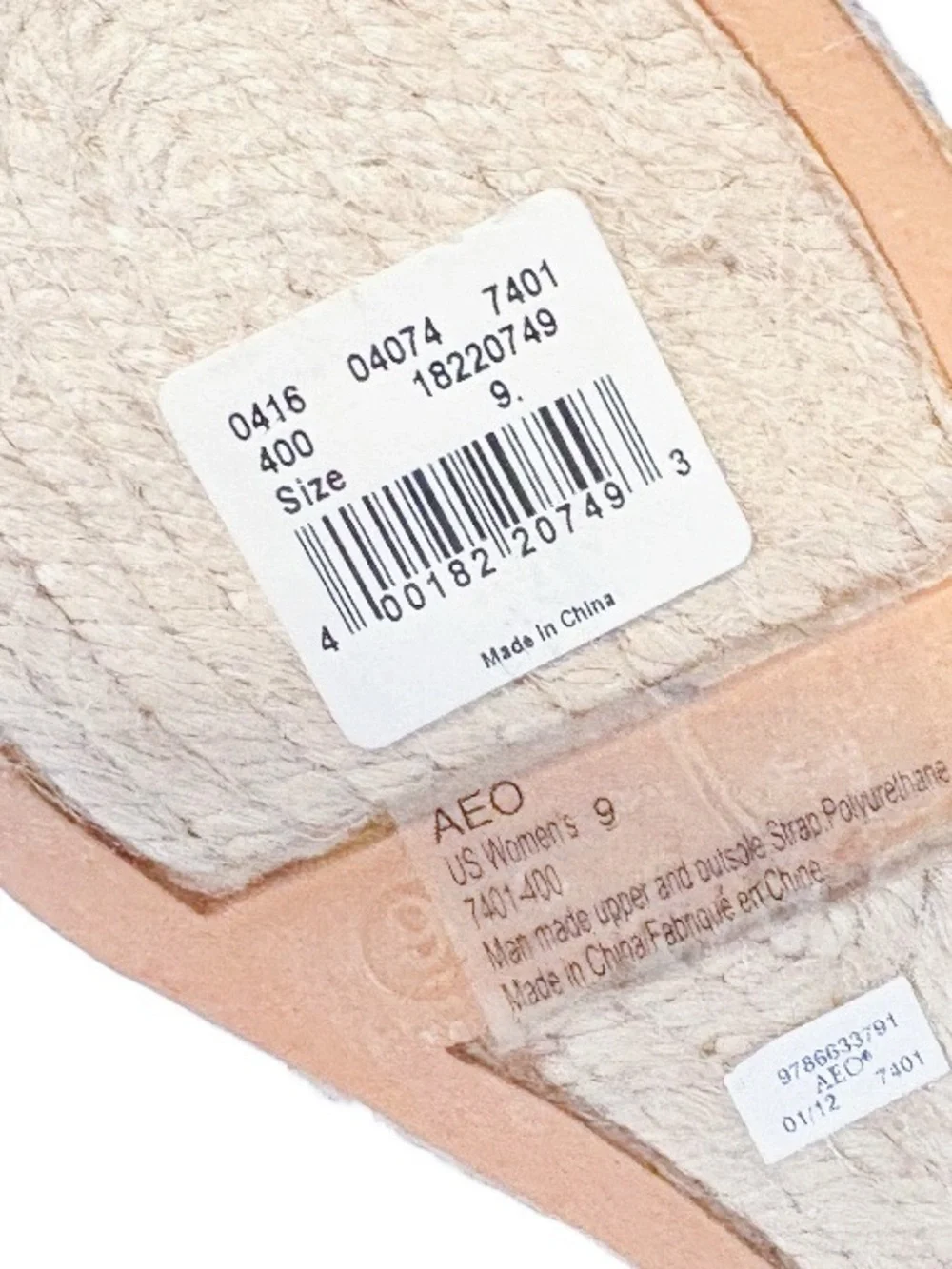 Sam Edelman for American Eagle Outfitters Striped Lace Up Espadrilles